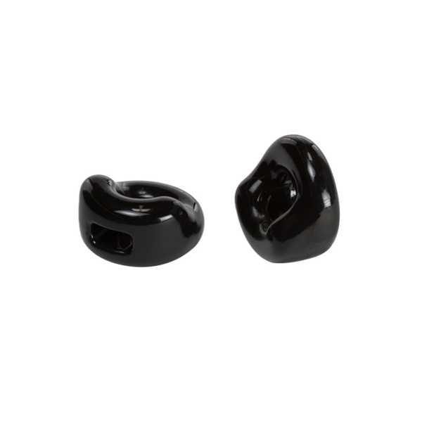 Half Pipe Cockring Black - Desireshop.nl
