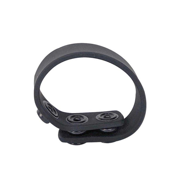 BRUTUS - 3 Snap Silicone Cock Strap - Afbeelding 6