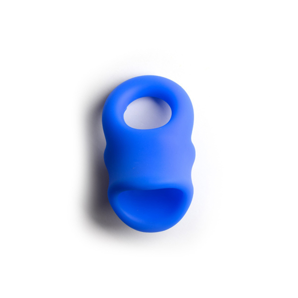 Sport Fucker – Liquid Silicone Baller Ring Blue - Afbeelding 4