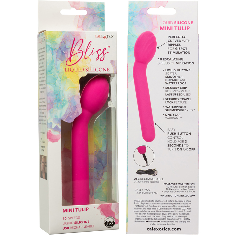 CalExotics – Bliss Mini Tulip G-Spot vibrator - Afbeelding 5