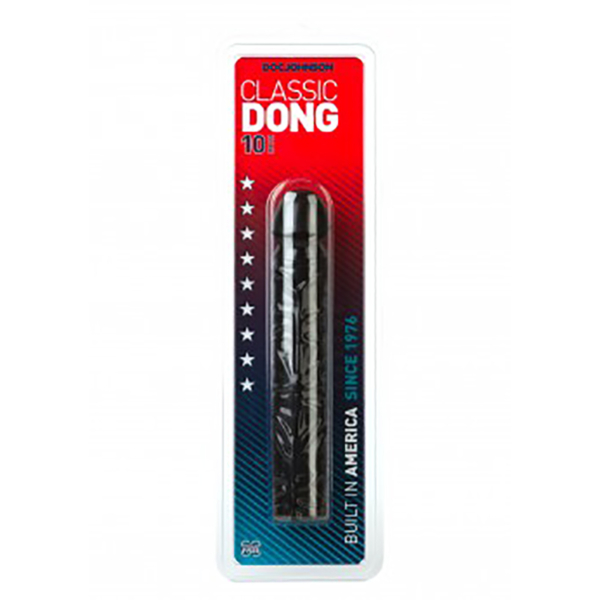 Classic Dong 8 inch Black - Desireshop.nl