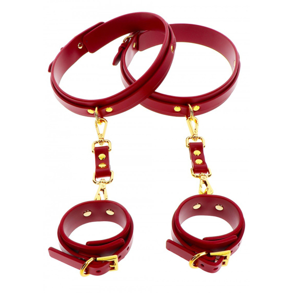 TABOOM Wrist To Thigh Cuff Set - Desireshop.nl