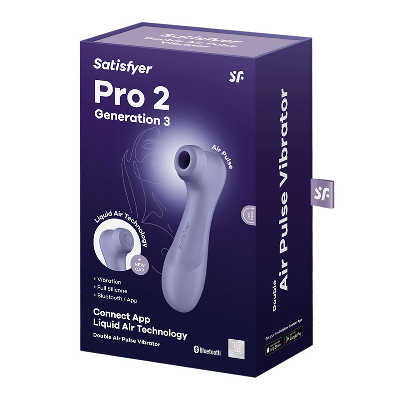 Satisfyer Pro 2 Generation 3 + Vibr + App Purple - Afbeelding 11