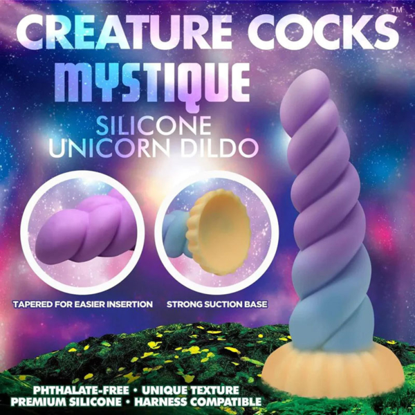 XR Brands – Silicone Unicorn Dildo - Desireshop.nl