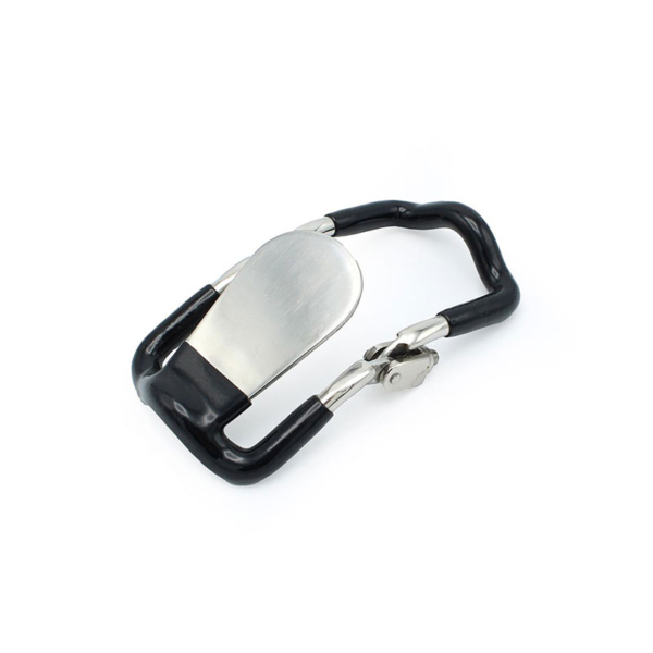 Stalen kaakslot met zwarte coating - Desireshop.nl