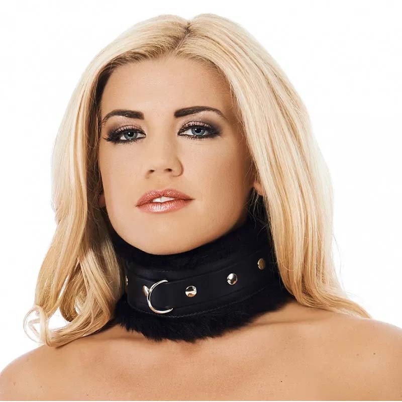 Rimba - Halsband met bont - Desireshop.nl