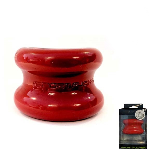 Sport Fucker TPE Muscle Ball Stretcher red - Desireshop.nl