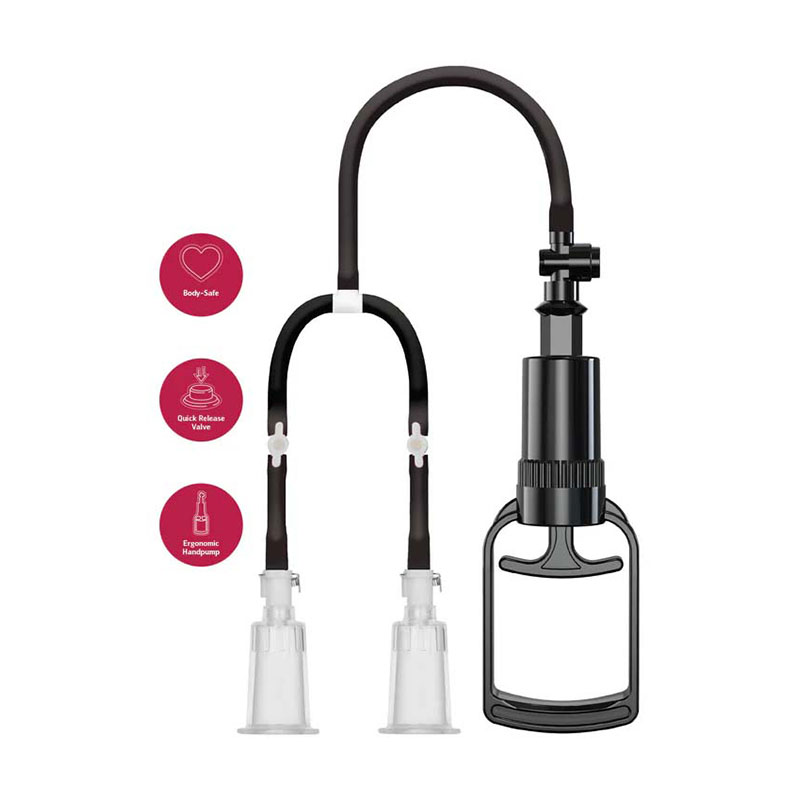 Vacuum Nipple Pleasure Pump M/L - Desireshop.nl