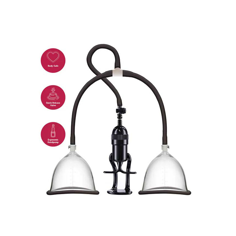 Vacuum Breast Pleasure Pump S/M - Desireshop.nl