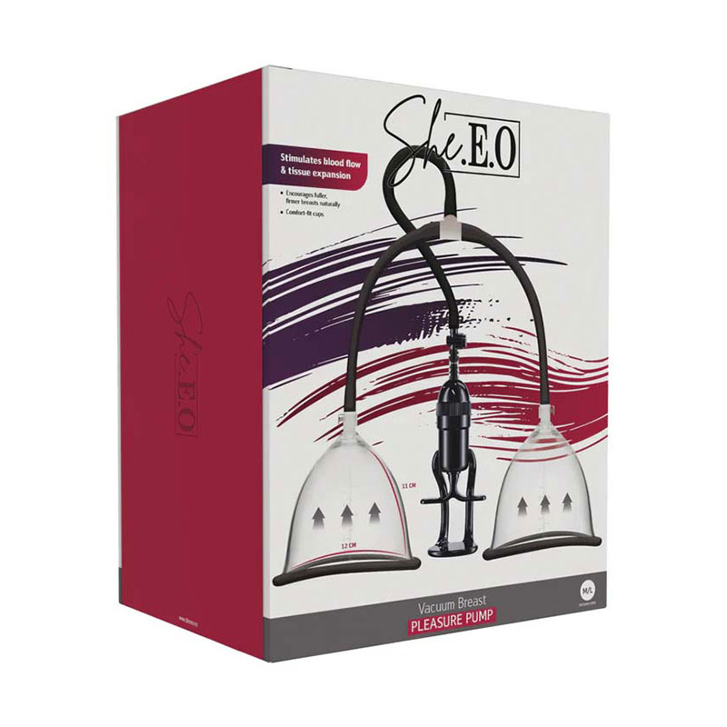 Vacuum Breast Pleasure Pump M/L - Desireshop.nl