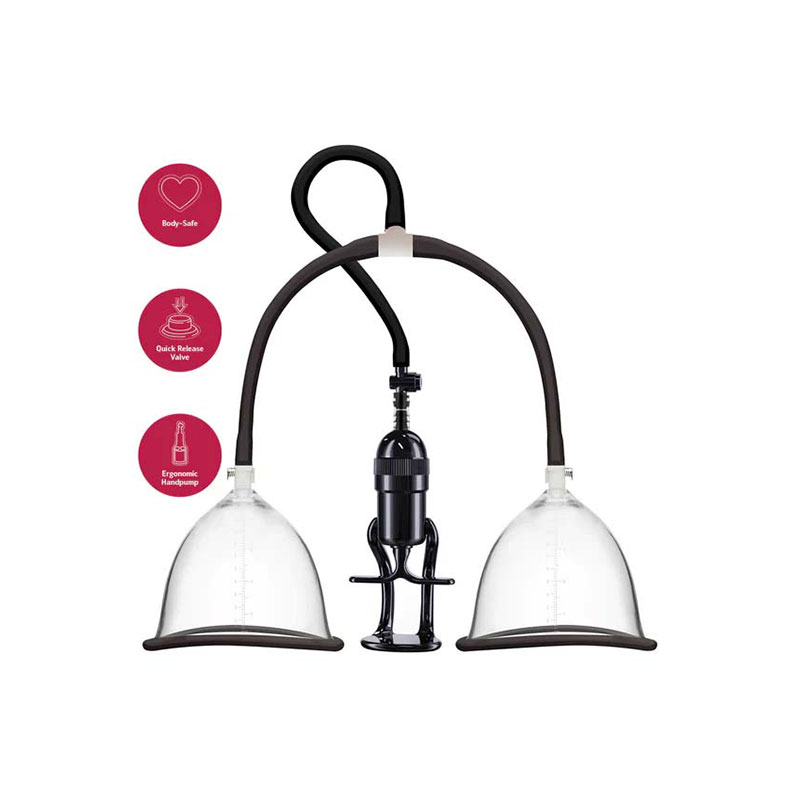 Vacuum Breast Pleasure Pump M/L - Desireshop.nl