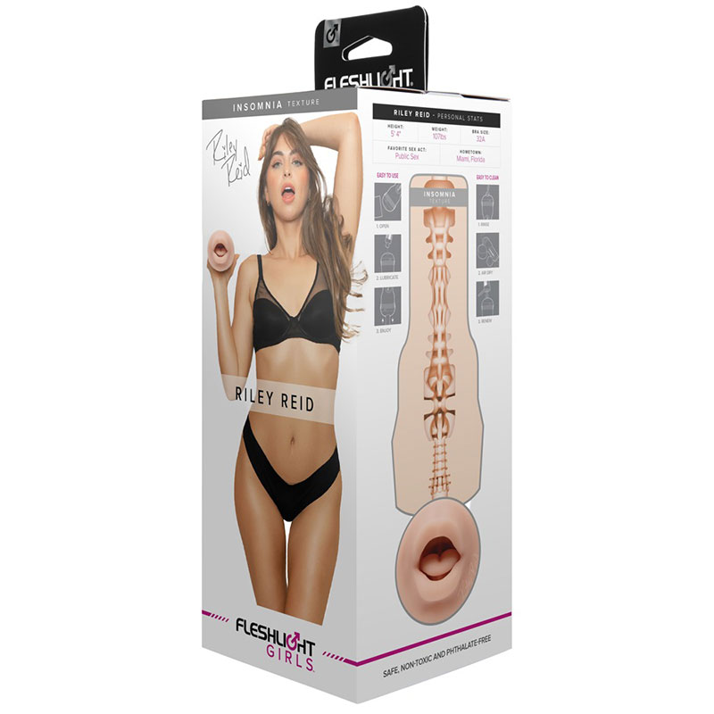 Fleshlight Girls – Riley Reid Insomnia - Desireshop.nl